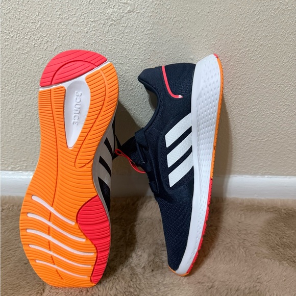 Adidas Edge Lux 5 Running Athletic Shoes Navy Blue Size US 9 - Picture 4 of 7